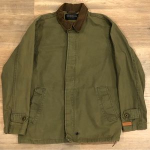 Obey military style shirt jacket